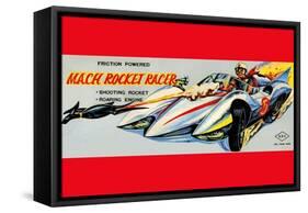 Mach Rocket Racer-null-Framed Stretched Canvas