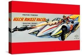Mach Rocket Racer-null-Stretched Canvas