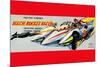 Mach Rocket Racer-null-Mounted Premium Giclee Print