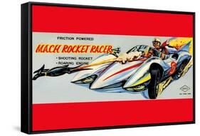 Mach Rocket Racer-null-Framed Stretched Canvas