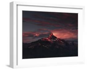 Machapuchare (Machhapuchhre) (Fish Tail) Mountain, in the Annapurna Himal of North Central Nepal, N-Mark Chivers-Framed Photographic Print