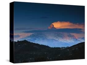 Machapuchare (Machhapuchhre) (Fish Tail) Mountain, in the Annapurna Himal of North Central Nepal, N-Mark Chivers-Stretched Canvas