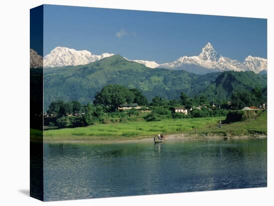 Machapuchare (Machhapuchhre) Peak, Pokhara, Himalayas, Nepal-Sybil Sassoon-Stretched Canvas