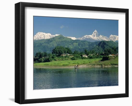 Machapuchare (Machhapuchhre) Peak, Pokhara, Himalayas, Nepal-Sybil Sassoon-Framed Photographic Print