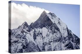 Machhapuchhare (Fish Tail), 6993M, Annapurna Conservation Area, Nepal, Himalayas, Asia-Andrew Taylor-Stretched Canvas