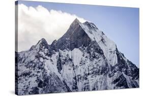 Machhapuchhare (Fish Tail), 6993M, Annapurna Conservation Area, Nepal, Himalayas, Asia-Andrew Taylor-Stretched Canvas