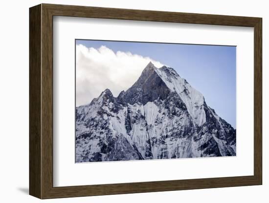 Machhapuchhare (Fish Tail), 6993M, Annapurna Conservation Area, Nepal, Himalayas, Asia-Andrew Taylor-Framed Photographic Print