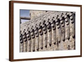 Machicolations from Chateau De Dinan-null-Framed Giclee Print