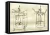 Machine a Boucher Champagne France 19th Century-null-Framed Stretched Canvas