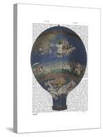 Machine Aerostatique Hot Air Balloon-Fab Funky-Stretched Canvas