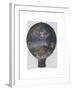 Machine Aerostatique Hot Air Balloon-Fab Funky-Framed Art Print