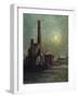 Machine by Moonlight-Maximilien Luce-Framed Giclee Print