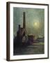 Machine by Moonlight-Maximilien Luce-Framed Giclee Print