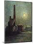 Machine by Moonlight-Maximilien Luce-Mounted Giclee Print