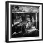 Machine Digging into Wall of Coal Mine-null-Framed Photographic Print