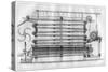 Machine for Separating Starch from Potatoes, 1866-null-Stretched Canvas