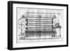 Machine for Separating Starch from Potatoes, 1866-null-Framed Giclee Print