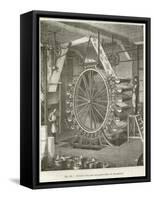 Machine for Wallpaper Production-null-Framed Stretched Canvas