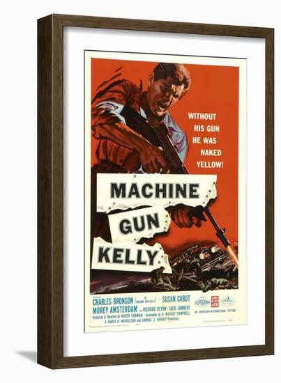 Machine Gun Kelly, 1958-null-Framed Art Print