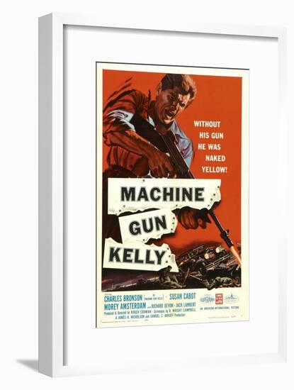 Machine Gun Kelly, 1958-null-Framed Art Print