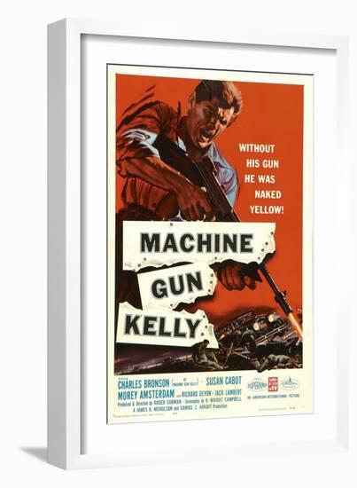 Machine Gun Kelly, 1958-null-Framed Art Print