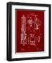 Machine Gun Patent-Cole Borders-Framed Art Print