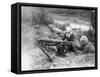 Machine Gunners 1916-Robert Hunt-Framed Stretched Canvas