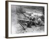 Machine Gunners 1916-Robert Hunt-Framed Photographic Print