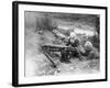 Machine Gunners 1916-Robert Hunt-Framed Photographic Print