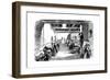 Machine Room in a Steam Sewing Factory, 1854-null-Framed Giclee Print