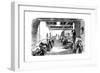 Machine Room in a Steam Sewing Factory, 1854-null-Framed Giclee Print