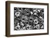 Machine Screw Nuts Macro Horizontal-Steve Gadomski-Framed Photographic Print