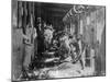 Machine Sheep Shearing-null-Mounted Photographic Print