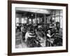 Machine Shop in Government Print Office Photograph - Washington, DC-Lantern Press-Framed Art Print