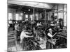 Machine Shop in Government Print Office Photograph - Washington, DC-Lantern Press-Mounted Art Print