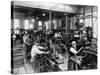 Machine Shop in Government Print Office Photograph - Washington, DC-Lantern Press-Stretched Canvas