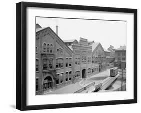 Machine Shop, the Westinghouse Air-Brake Co., Wilmerding, Pa.-null-Framed Photo