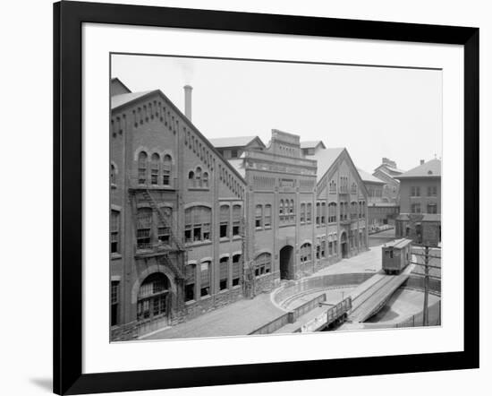 Machine Shop, the Westinghouse Air-Brake Co., Wilmerding, Pa.-null-Framed Photo