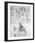 Machinery Designs-Leonardo da Vinci-Framed Giclee Print