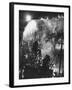 Machines Making Snow and Wind on Set of the Movie "It's a Wonderful Life"-Martha Holmes-Framed Photographic Print