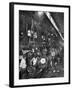 Machinists Working in Ship Construction Machine Shop-null-Framed Photographic Print