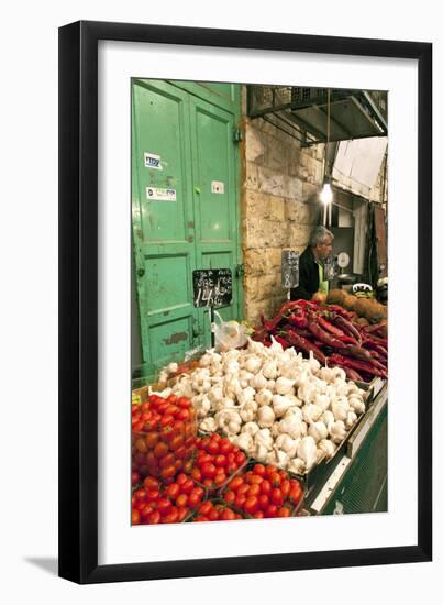 Machne Yehuda Market, Jerusalem, Israel-David Noyes-Framed Photographic Print