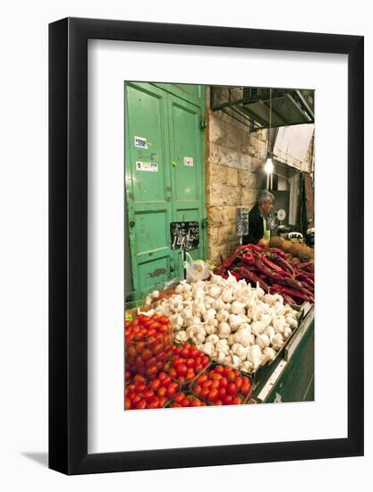 Machne Yehuda Market, Jerusalem, Israel-David Noyes-Framed Photographic Print