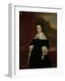 Machteld Bas (D), Wife of Abraham De Visscher-Abraham van den Tempel-Framed Art Print