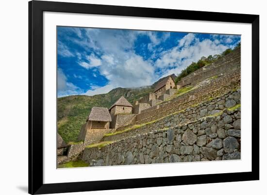 Machu Picchu Detail Shots-Alfred Cats-Framed Photographic Print