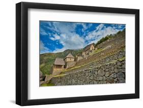 Machu Picchu Detail Shots-Alfred Cats-Framed Photographic Print