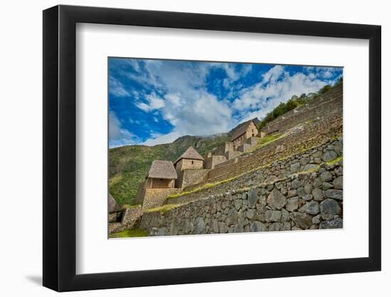 Machu Picchu Detail Shots-Alfred Cats-Framed Photographic Print