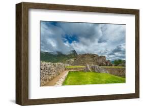 Machu Picchu Details-Alfred Cats-Framed Photographic Print