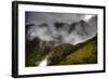 Machu Picchu Fog-Nish Nalbandian-Framed Art Print