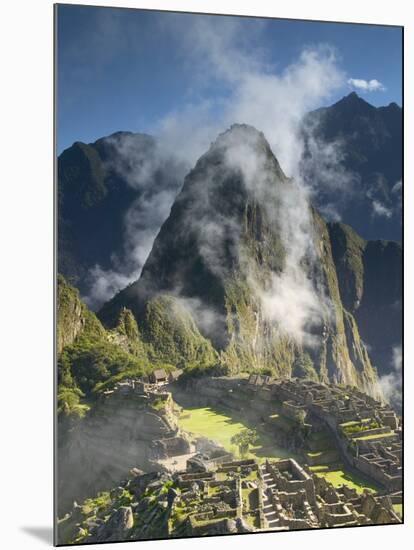 Machu Picchu in Morning Fog-Darrell Gulin-Mounted Photographic Print